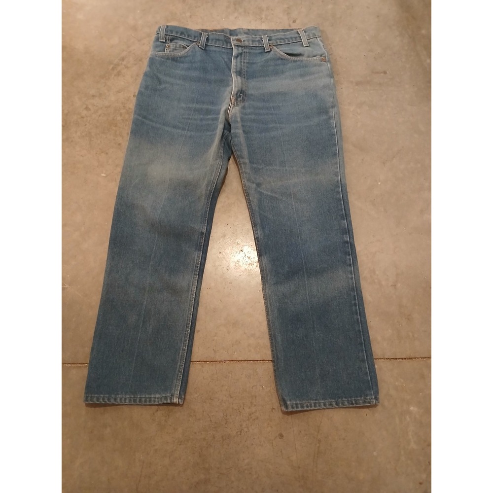 Vintage Levis Orange Tab Men 36X28 (Tag38x30) Jeans USA 20508-0914 Straight Leg
